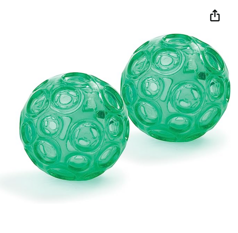 Eric Franklin Green Textured Ball Set